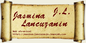Jasmina Lančužanin vizit kartica
